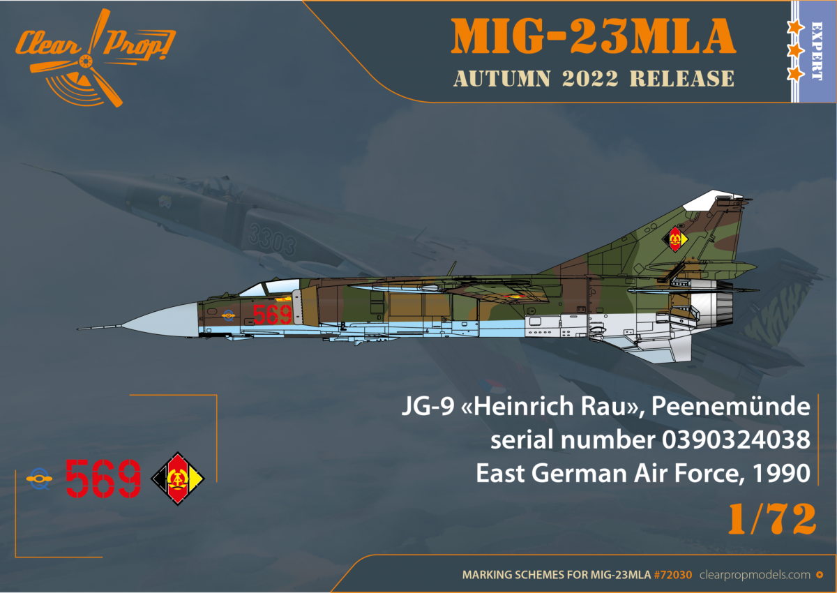Clear Prop! CP72030 MiG-23MLA Flogger-G EXPERT KIT 1/72  – image 4