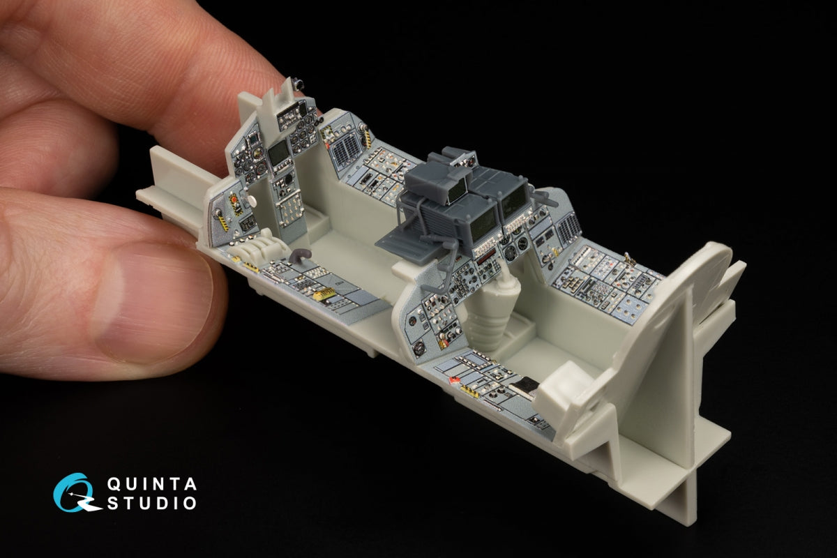 Quinta Studio QD+48058 Tornado F.3 3D-Printed &amp;amp; coloured Interior on decal paper (Revell) (with 3D-printed resin parts) 1/48 – imagen 9