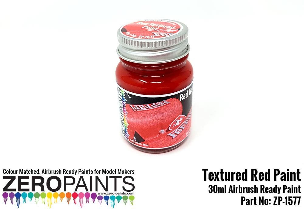 Zero Paints ZP-1577 Red Textured Paint 30ml – imagen 2