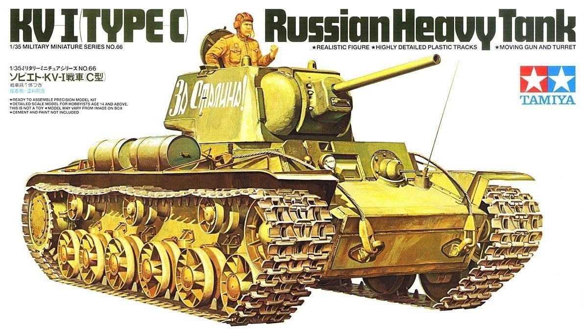 Tamiya 35066 KV-1 Char russe (1/35)