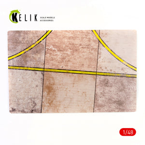 KELIK KS48001 RPK RUNWAY BASE - ACRYLIC 3 MM (280 X 180 MM) 1/48 – imagen 2