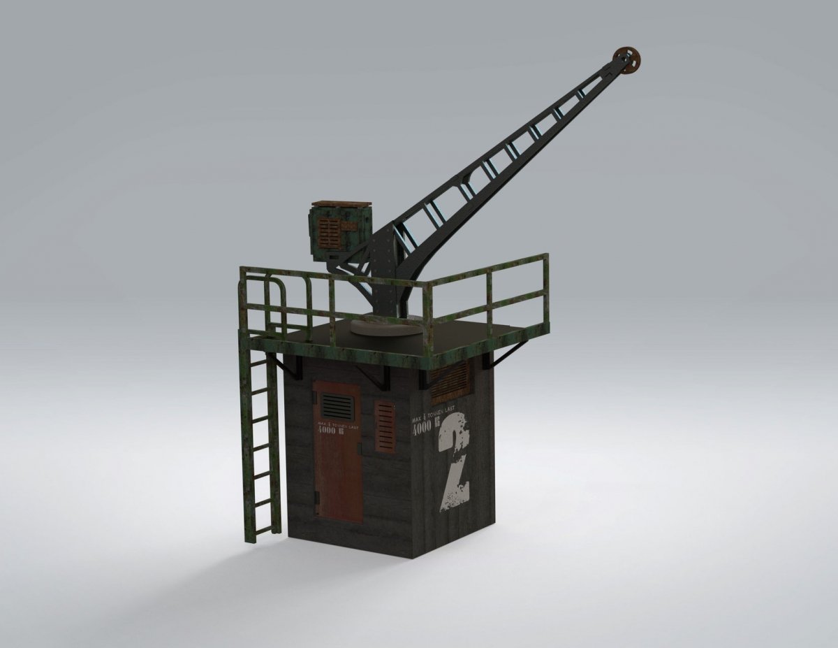 RT-Diorama 35309 4to. Railroad-Crane 1/35 – immagine 3