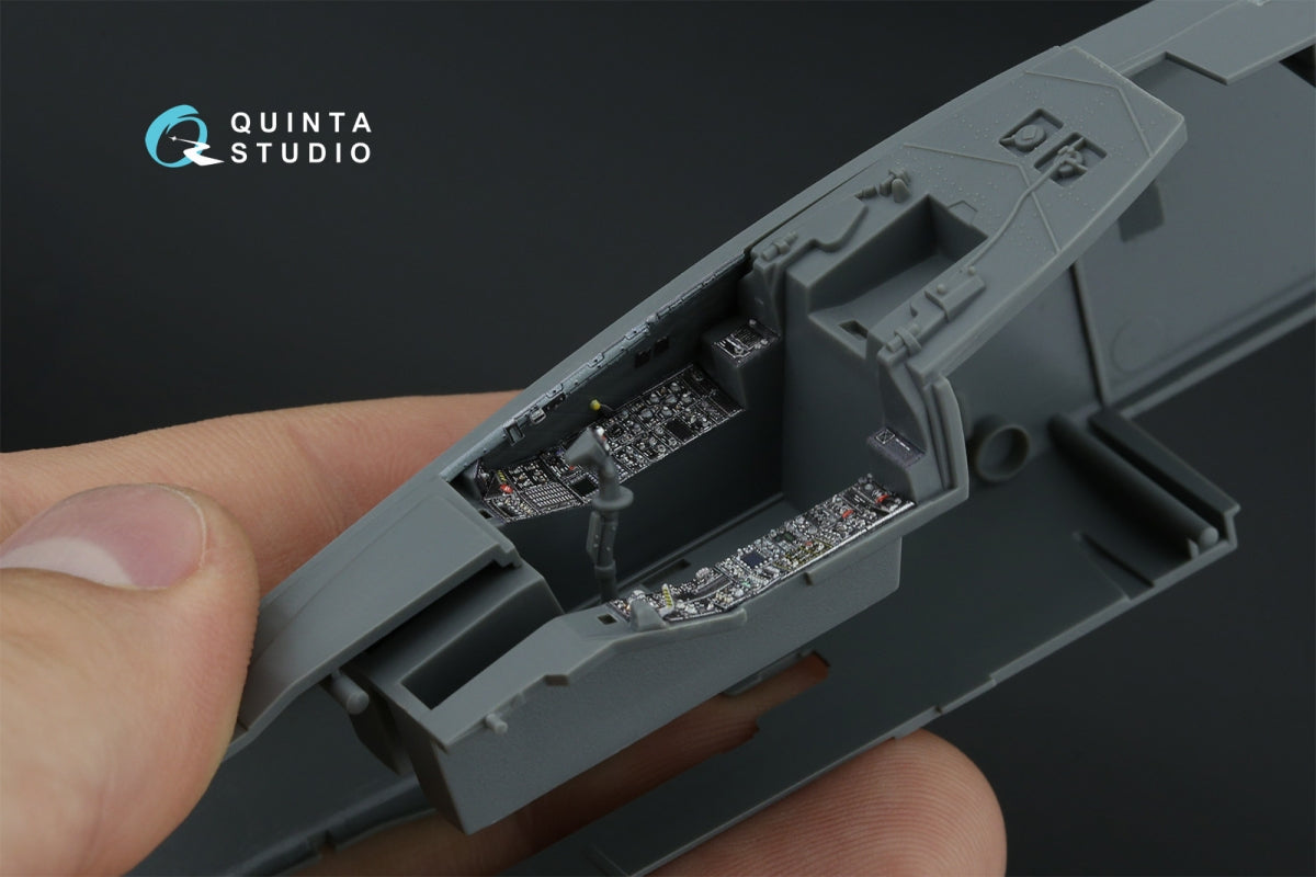 Quinta Studio QDS-48474 A-10C 3D-Printed coloured Interior on decal paper (GWH) (Small version) 1/48 – imagen 11