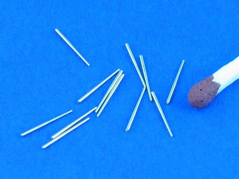 Aber 1/700L-07 Set of 12 pcs 127 mm barrels for Japan warships 1/700