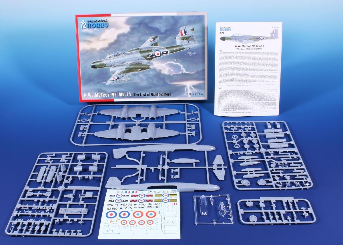 Special Hobby 72364 AW Meteor NF Mk.14 « Le dernier des chasseurs de nuit » 1/72 – image 3
