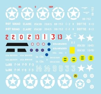 Star Decals 35-C1309 US Armored Mix #2 1/35 – image 3