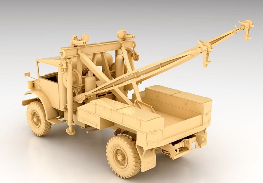Mirror Models 35164 CMP C60S HOLMES BREAKDOWN WRECKER 1/35 – zdjęcie 4