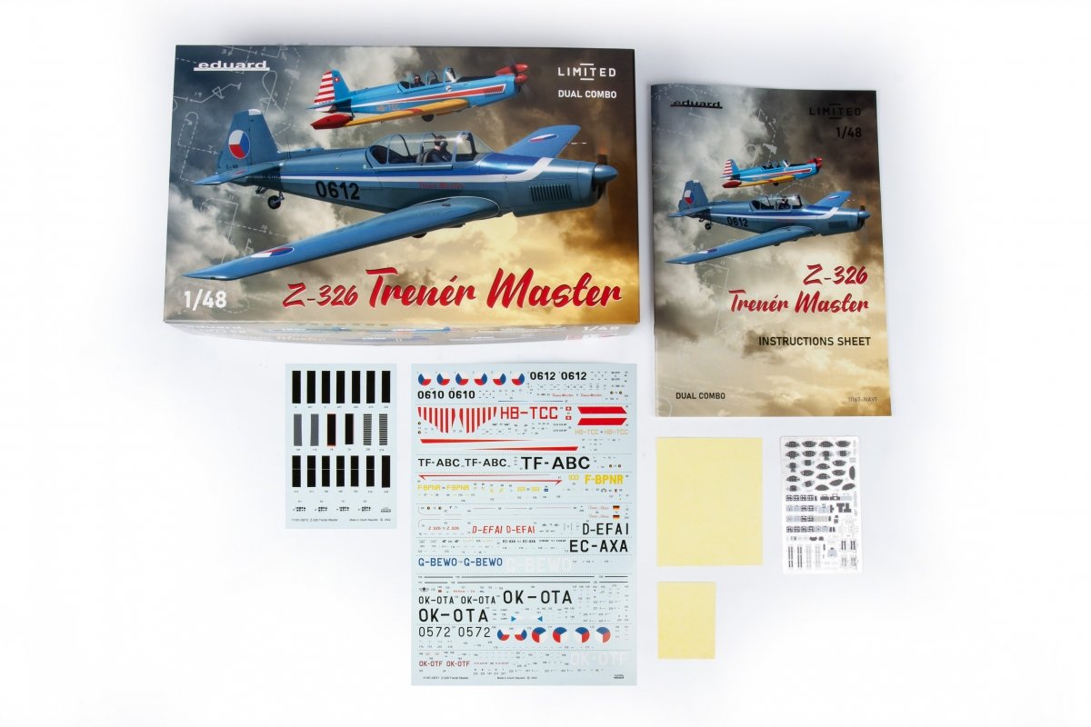 Eduard 11167 Z-326 Trenér Master DUAL COMBO 1/48 – imagen 4