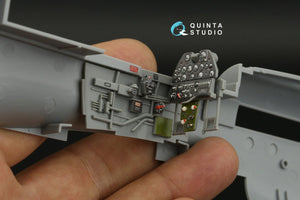 Quinta Studio QD32137 P-40E/K 3D-Printed &amp;amp; coloured Interior on decal paper (Hasegawa) 1/32 – immagine 3