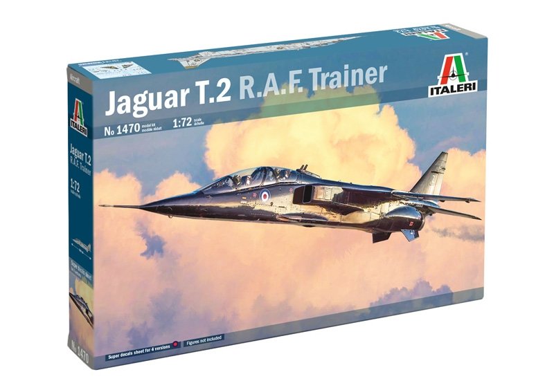 Italeri 1470 Jaguar T.2 R.A.F. Trainer 1/72 – zdjęcie 2