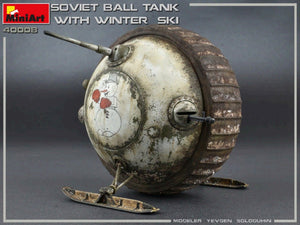 MiniArt 40008 SOVIET BALL TANK w/ WINTER SKI. INTERIOR KIT 1/35 – immagine 3