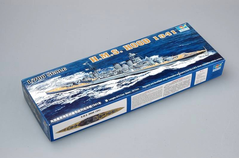 Trumpeter 05740 HMS Hood 1941 1/700 – imagen 2