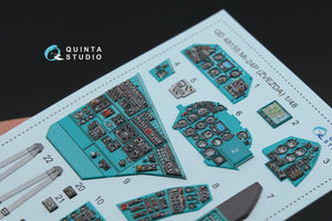 Quinta Studio QD48155 Mi-24P 3D-Printed &amp;amp; coloured Interior on decal paper (for Zvezda kit) 1/48 – imagen 3