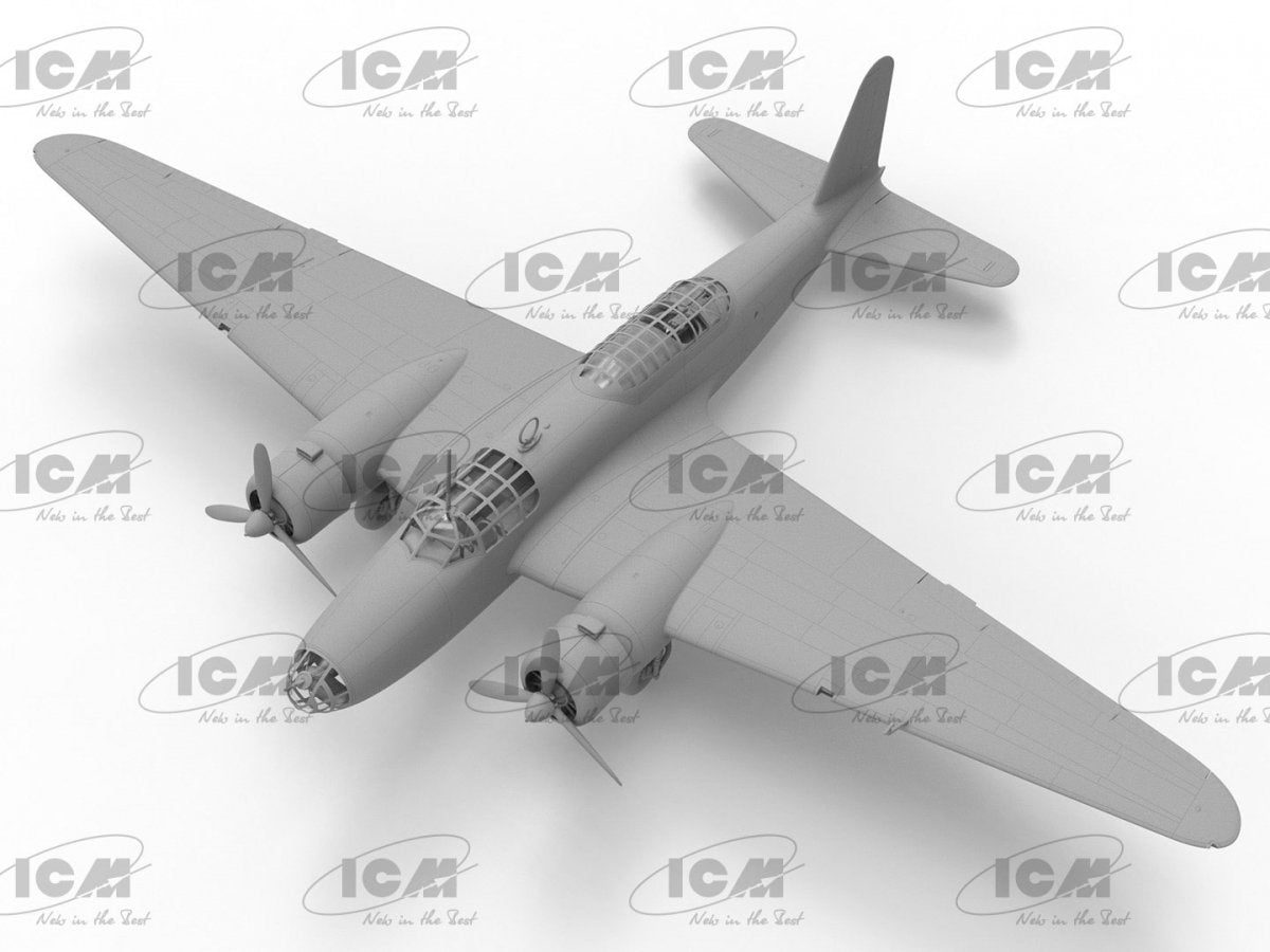 ICM 72205 Ki-21-Ia ‘Sally’ Japanese Heavy Bomber 1/72 – Bild 6