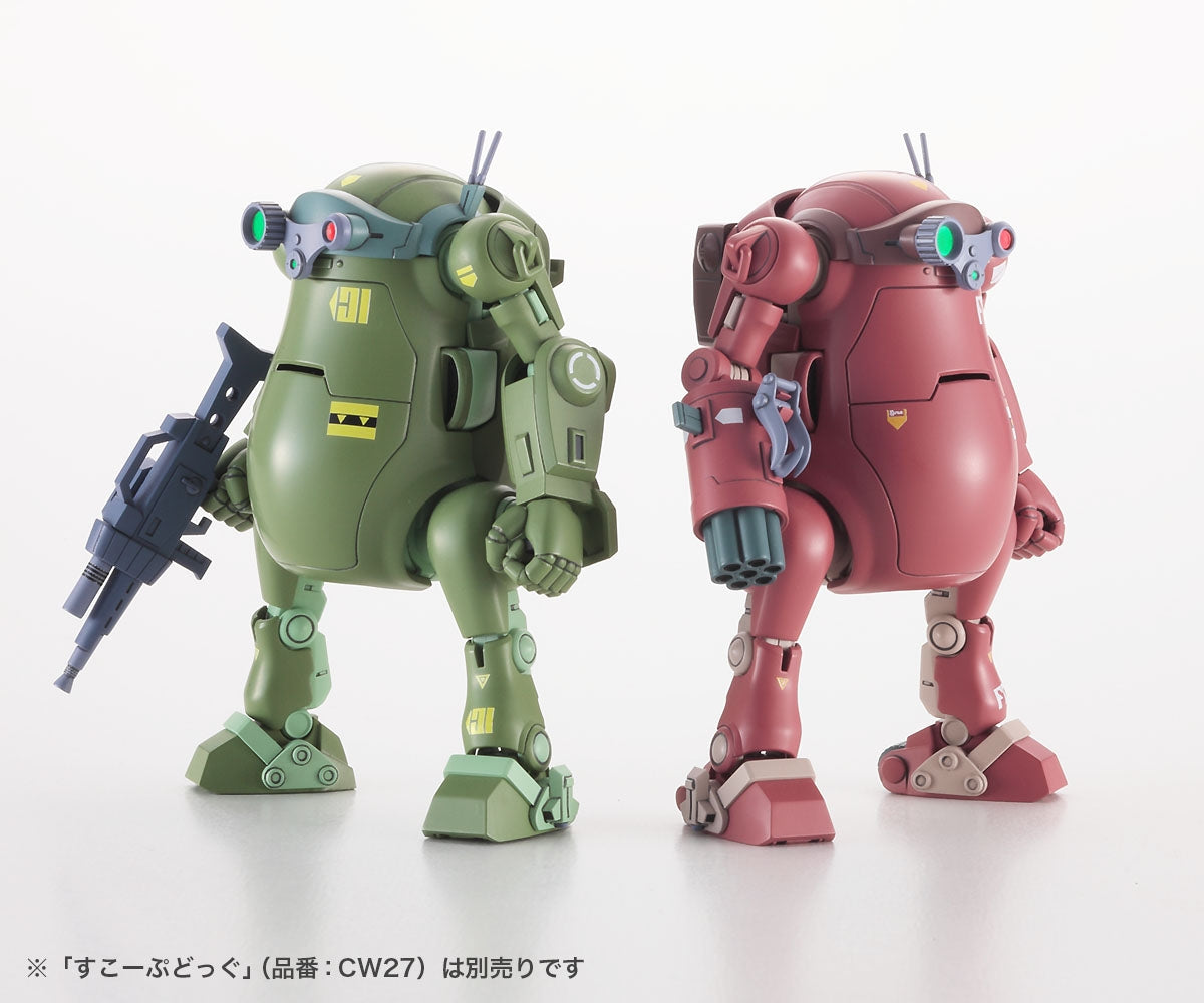 Hasegawa 64811 MechatroWeGo Votoms Collab Series Vol.2 &amp;#39;Brutishdog &amp;amp; Dilidiumcapsule&amp;#39; 1/35 – immagine 10