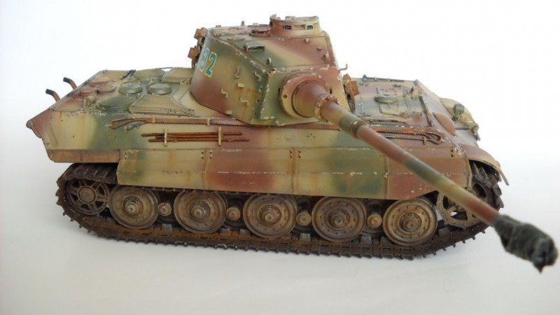 Dragon 6254 Sd.Kfz. 182 King Tiger Henschel Turret 1/35 – imagen 6