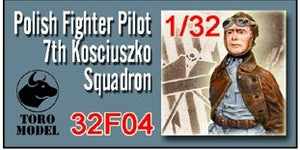 ToRo Model 32F04 Wrzesień 1939 - Pilot z Eskadry Kościuszkowskiej / Polish-Bolshevik War 1920 - Polish Fighter Pilot, 7th Kosciuszko Squadron 1/32 – imagen 2