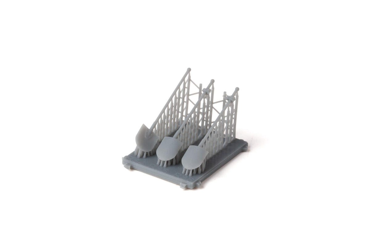 Eduard 635050 German WWII Shovels 3 pcs 1/48 – imagen 2