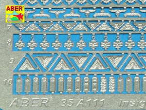 Aber 35A111 Insignia for german soldiers (II WW) 1/35 – imagen 4