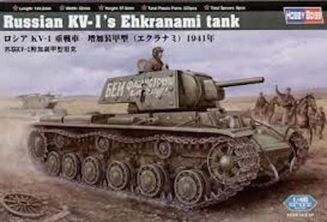 Hobby Boss 84811 Russian KV-1s Ehkranami tank 1/48