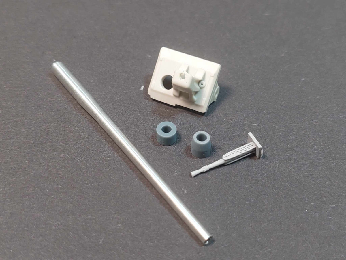 Panzer Art GB35-138 “Churchill” III &amp;amp; “Crusader” III Late mantlet with 6pdr gun 1/35 – imagen 2
