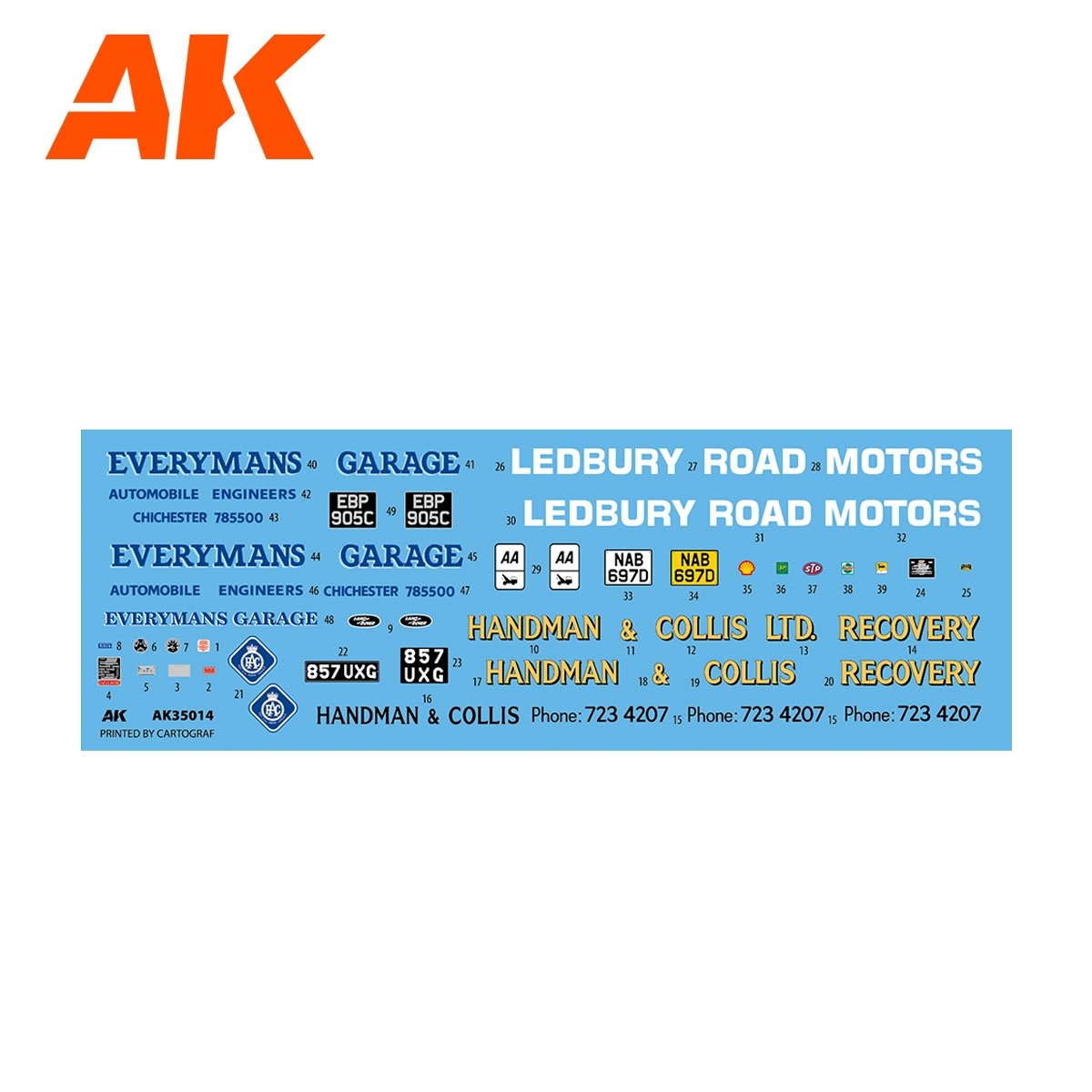AK Interactive AK35014 LAND ROVER 88 SERIES IIA CRANE-TOW TRUCK 1/35 – imagen 2