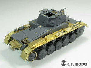 ET modèle E35-186 WWII allemand Pz.Kpfw.II Ausf.A/B/C Fenders (pour TAMIYA 35292) (1/35) – image 3