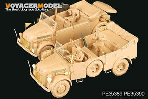 Voyager Model PE35389 WWII German Steyr 1500A Kommandeurwagen for TAMIYA 35235 1/35 – imagen 10