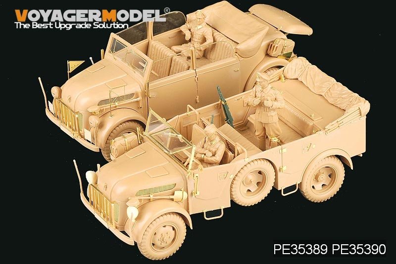 Voyager Model PE35389 WWII German Steyr 1500A Kommandeurwagen for TAMIYA 35235 1/35 – imagen 10