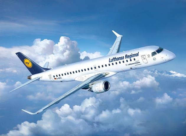 Revell 63937 Maquette Embraer 190 Lufthansa (1/144)