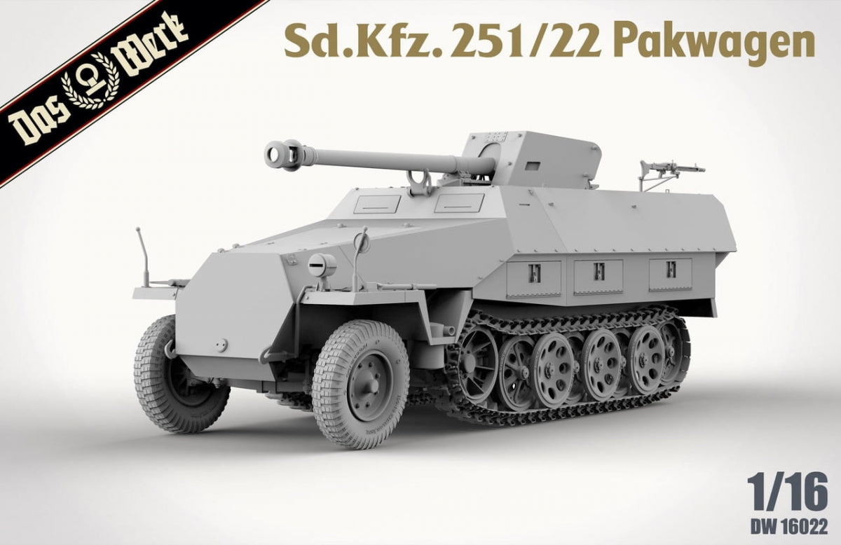 Das Werk DW16022 Sd.Kfz. 251/22 Pakwagen 1/16 – image 2