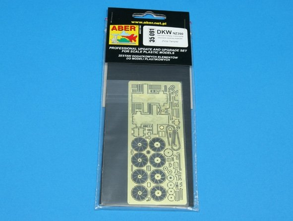 Aber 35091 DKW Niemiecki motocykl wojskowy (TAM) 1/35 – zdjęcie 3