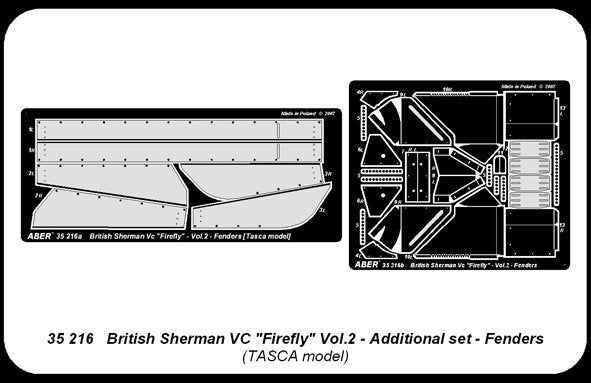 Aber 35216 Sherman Vc Firefly britannique - vol. 2 - jeu supplémentaire - ailes (1/35) – image 4