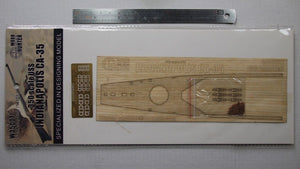 Wood Hunter W35007 Wood Deck USS Cruiser Indianapolis for Academy 1/350 – Bild 2