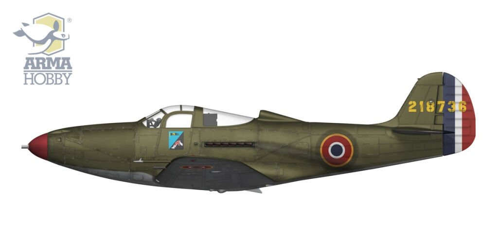 Arma Hobby 70056 Arma Hobby 70056 P-39N Airacobra 1/72 – immagine 5