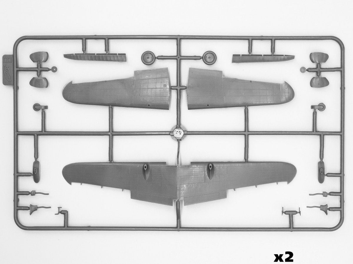 ICM DS7204 In the skies of China (Ki-21-Ia, two Кі-27а) 1/72 – imagen 4