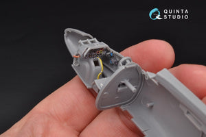 Quinta Studio QD48106 He-162 3D-Printed &amp;amp; colored Interior on decal paper (for Tamiya kit) 1/48 – image 10