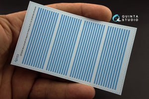 Quinta Studio QP32004 Blue rib tapes Fokker Dr. (F.)I-D.VII (for All kit) 1/32 – imagen 5