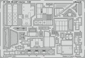 Eduard 491205 Mi-24P intérieur ZVEZDA 1/48 – image 2