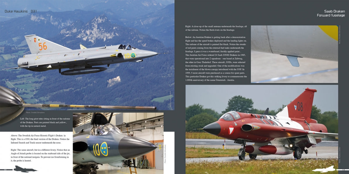 HMH Publications DH-031 Saab 35 Draken - Aircraft in Detail 031 (English Version) – immagine 2