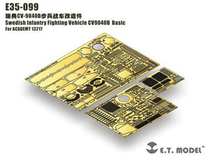 E.T. Model E35-099 Swedish Infantry Fighting Vehicle CV9040B (For ACADEMY 13217) 1/35