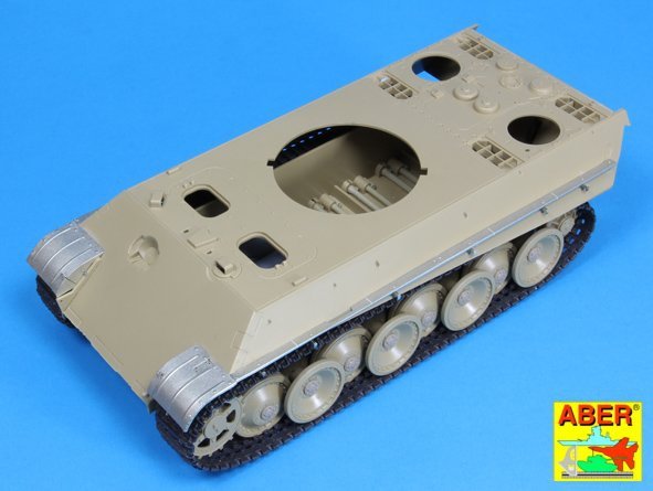 Aber 25010 Fenders for Panther G/Jagdpanther 1/25 – imagen 8