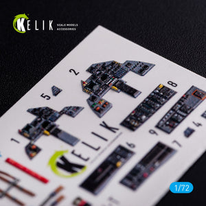KELIK K72088 AMX-T interior 3D decals for Italeri kit 1/72 – imagen 7