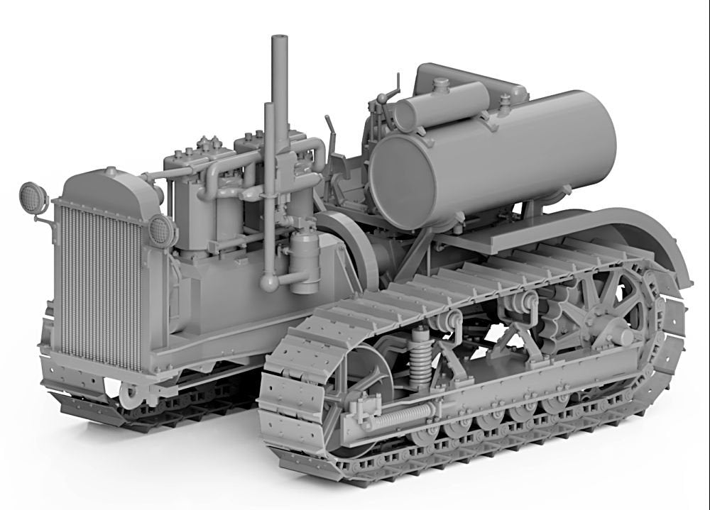 Thunder Model 35400 Russian ChTZ S60 Stalinetz 1/35 – zdjęcie 19