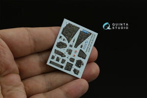 Quinta Studio QD+72185 Mi-24V NATO 3D-Printed &amp;amp; coloured Interior on decal paper (Hobby Boss/ARK Models) (with 3D-printed resin parts) 1/72 – imagen 4