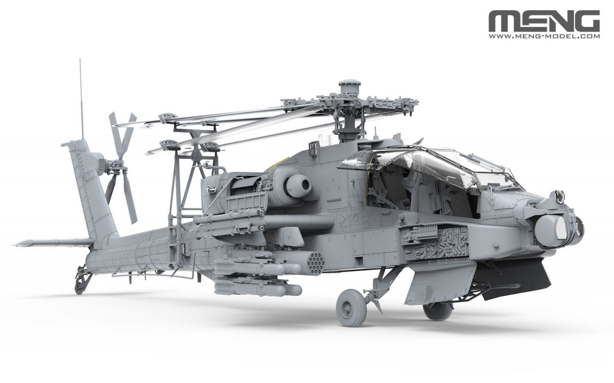 Meng Model QS-004 Boeing AH-64D Apache Longbow Heavy Attack Helicopter 1/35 – imagen 4