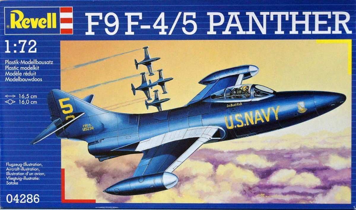 Revell 04286 F9F-4/5 Panther 1/72