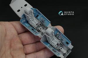 Quinta Studio QD32095 Su-30SM 3D-Printed &amp;amp; coloured Interior on decal paper (conversion for Trumpeter Su-30MKK ) 1/32 – imagen 4
