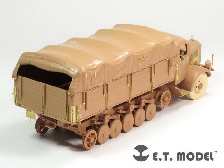 E.T. Model E35-135 WWII German Heavy Halftrack L 4500 R MAULTIER (For ZVEZDA 3603) 1/35 – imagen 6