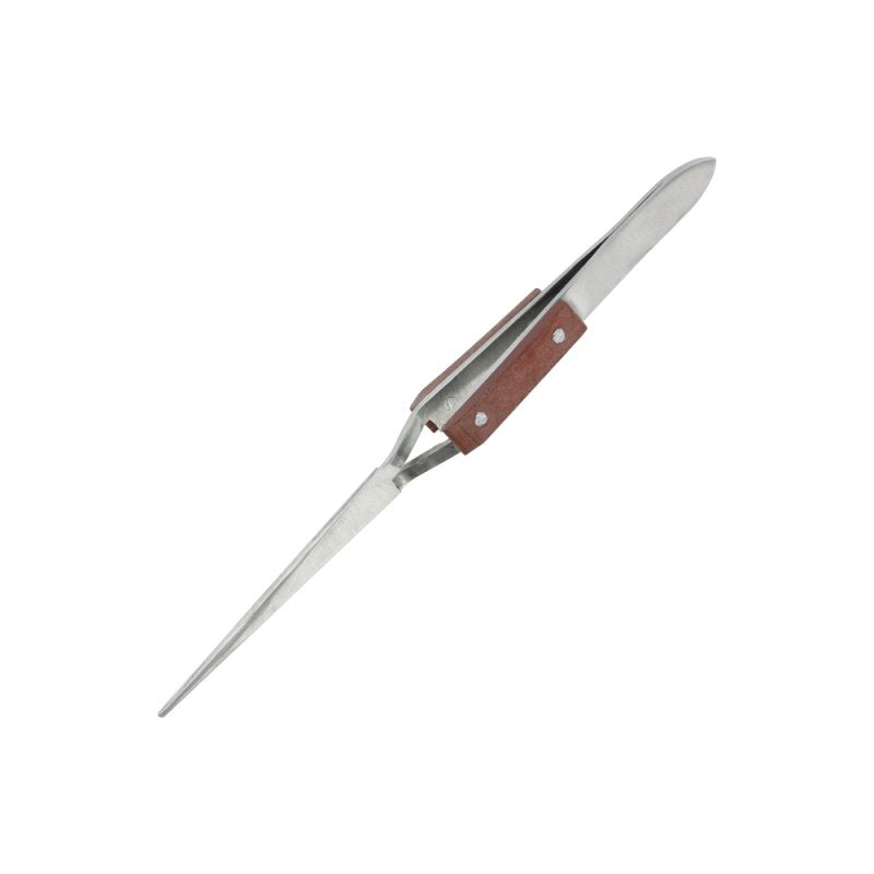 Modelcraft PTW1127 Reverse Action Tweezers Straight Tip/Fiber Grip (160mm)